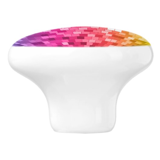 Diskoball Keramikknauf (Seitenansicht)