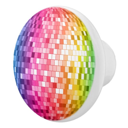 Diskoball Keramikknauf (Rechts)