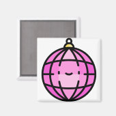 Diskoball Magnet (Vorderseite/Rückseite)