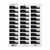 Diskoball, Rücksendeadressen-Aufkleber (Vorne)