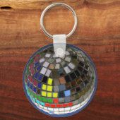 Diskoball Schlüsselanhänger (Vorderseite)