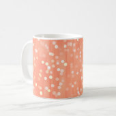 Diskobälle in Dunkelheit Kaffeetasse (Vorderseite Links)