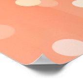 Diskobälle in Dunkelheit Poster (Ecke)