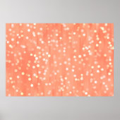 Diskobälle in Dunkelheit Poster (Vorne)