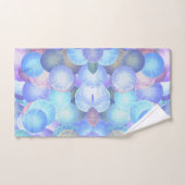 Diskobälle in pastellfarbenen Regenbogenfarben - 3 Badhandtuch Set (Handtuch)