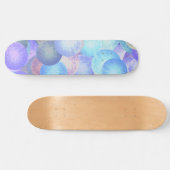 Diskobälle in pastellfarbenen Regenbogenfarben - 3 Skateboard (Horizontal)
