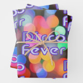 Diskofieber 1 geschenkpapier set (Beispiel)