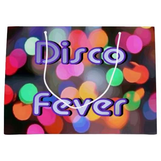 Diskofieber 1 große geschenktüte (Vorderseite)