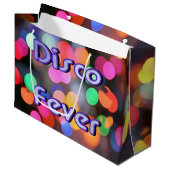 Diskofieber 1 große geschenktüte (Vorderseite Schrägansicht)