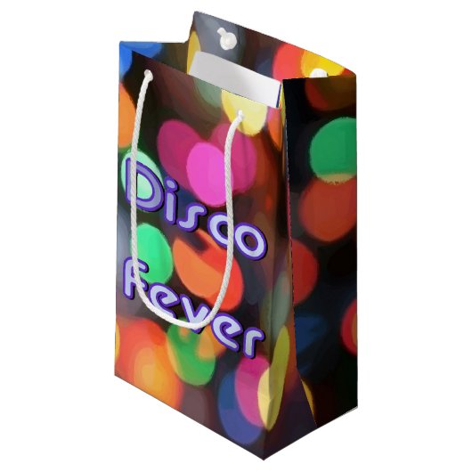 Diskofieber 1 kleine geschenktüte (Vorderseite Schrägansicht)