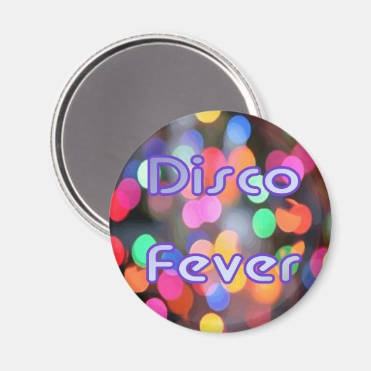 Diskofieber 1 magnet (Vorderseite/Rückseite)
