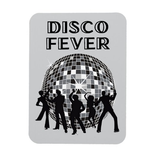 Diskofieber Magnet (Vertikal)