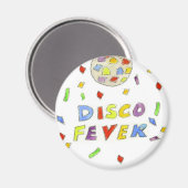 Diskofieber Magnet (Vorderseite/Rückseite)