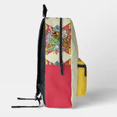 Diskofieber mit Scooby und Shaggy Bedruckter Rucksack (Links)