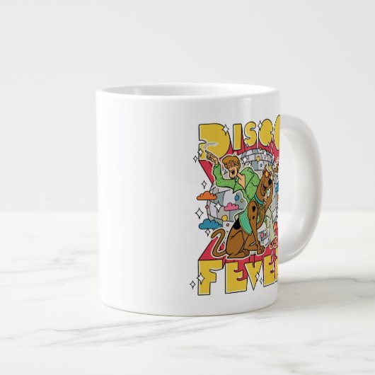 Diskofieber mit Scooby und Shaggy Jumbo-Tasse (Vorderseite Rechts)