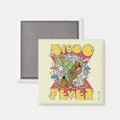 Diskofieber mit Scooby und Shaggy Magnet (Vorderseite/Rückseite)