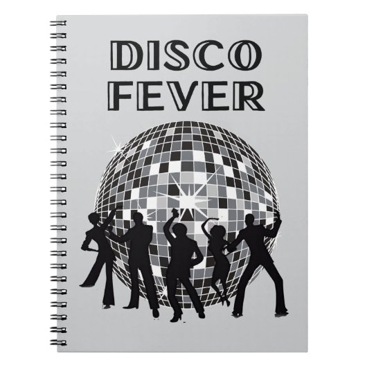 Diskofieber Notizblock (Vorderseite)