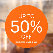 Diskontshop Fensteraufkleber (Blatt 2)