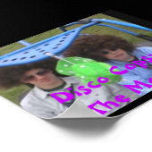 Diskoposter, Disco-Polizisten: Der Film Poster (Ecke)