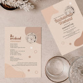 Diskothek Bachelorette Wochenende mit Party Einladung