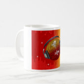 Diskothek Ball Kaffeetasse (Vorderseite Links)