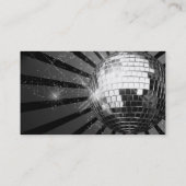 Diskothek Ball Night Club DJ Disc Jockey Dance Par Visitenkarte (Rückseite)