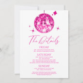 Diskothek Ball Parco delle camelie Locarno Party Einladung (Rückseite)