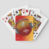 Diskothek Ball Spielkarten (Rückseite)