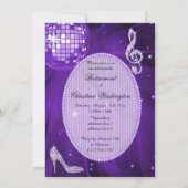 Diskothek Ball und Sparkone Heelse Lilac Pension Einladung (Rückseite)