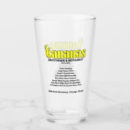 Diskothek Bananen und Restaurant, Chicago, IL Glas