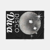 Diskothek Diva Queen3 Fleecedecke (Vorderseite (Horizontal))