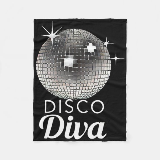 Diskothek Diva Queen3 Fleecedecke (Vorderseite)