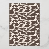 Diskothek Geburtstagsfeier Folieneinladung (Rückseite)