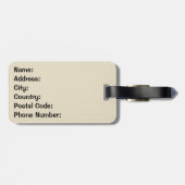 Diskothek Gepäckanhänger (Rückseite horizontal)