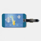 Diskothek Gepäckanhänger (Rückseite horizontal)