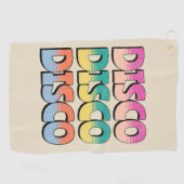 Diskothek Golfhandtuch (Horizontal)