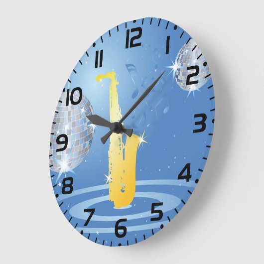 Diskothek Große Wanduhr (Winkel)