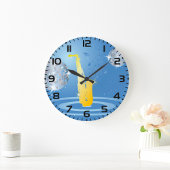 Diskothek Große Wanduhr