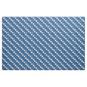 Diskothek halloween african ghost blue stoff (Yard (91,4 cm))