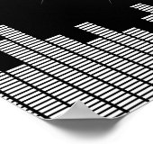 Diskothek mit Flügeln Poster (Ecke)