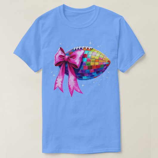 Diskothek mit Pink Bow Sports Party 1 T-Shirt (Design vorne)
