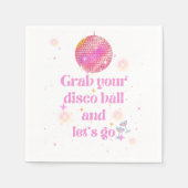 Diskothek Party Cocktail Napkins Serviette (Vorderseite)