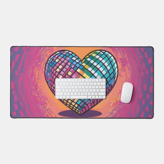 Diskothek Schreibtischunterlage (Tastatur & Maus)