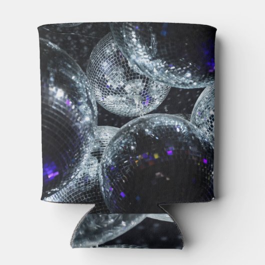 Diskotheken: Dunkle Party-Atmosphäre Dosenkühler (Rückseite)