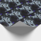 Diskotheken: Dunkle Party-Atmosphäre Geschenkpapier (Ecke)