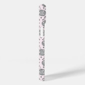 Diskotheken und Musiknoten Case-Mate iPhone Hülle (Rückseite / Rechts)