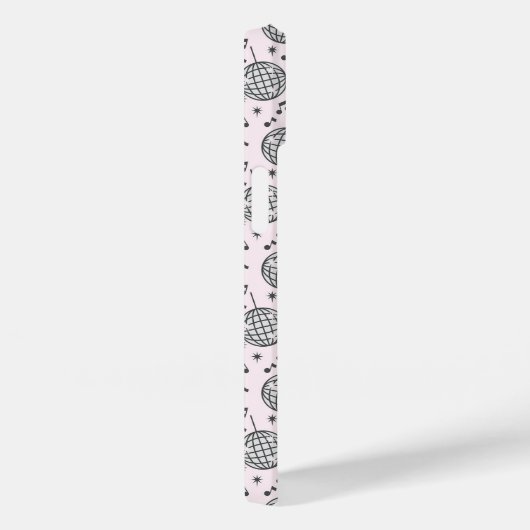 Diskotheken und Musiknoten Case-Mate iPhone Hülle (Rückseite / Rechts)