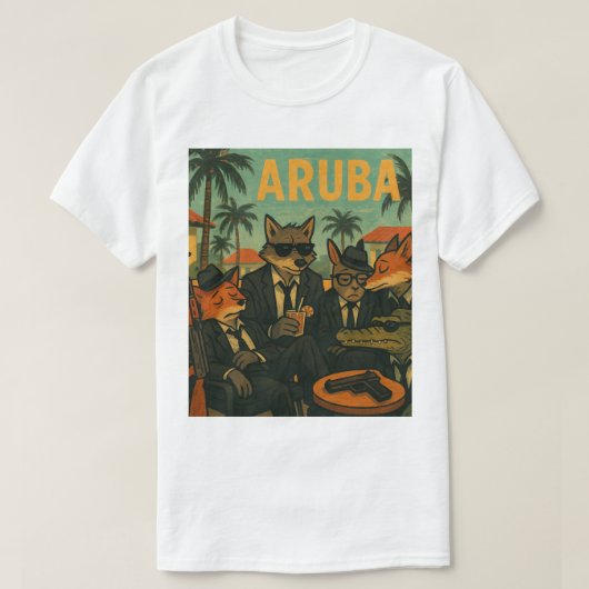 DISKREET CIRCLE OF ENTHEUSIASTS ARUBA 2025 T-Shirt (Design vorne)
