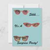 Diskrete Detail-Retro Einladung (Vorderseite)