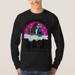 Diskriminierung ist Abfallopossum Bisexueller Stol T-Shirt